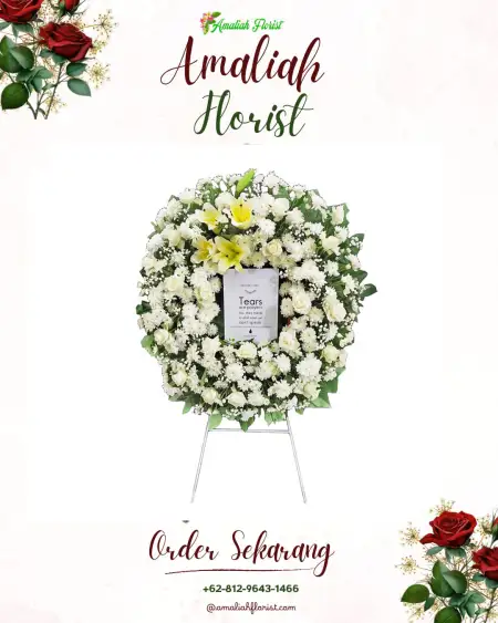 Krans Bunga Duka Dukuh Pakis